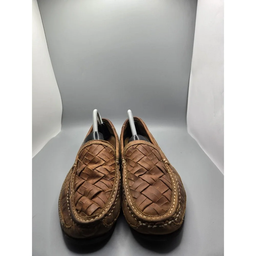 Johnson‎ & Murphy Men's Size 9 Brown J&M Sheepskin Memory Foam 25-85736